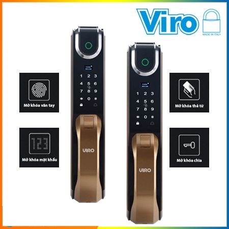 Khóa cửa gỗ vân tay Viro Smart Lock VR-G51