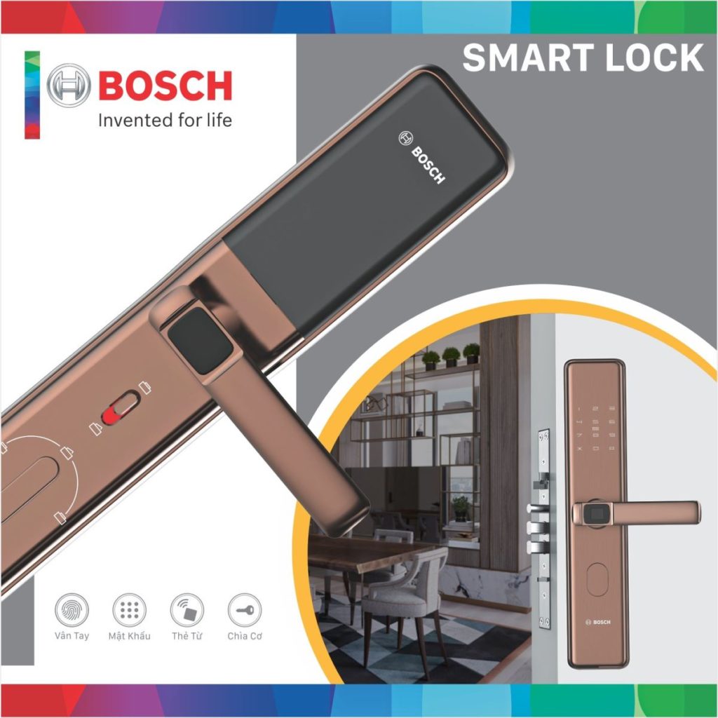 Khoá cửa thông minh Bosch ID 30BK